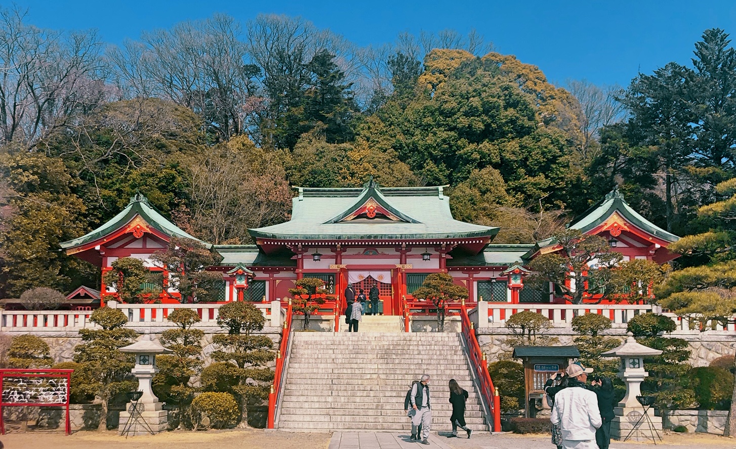 足利織姫神社の美しさに感動！