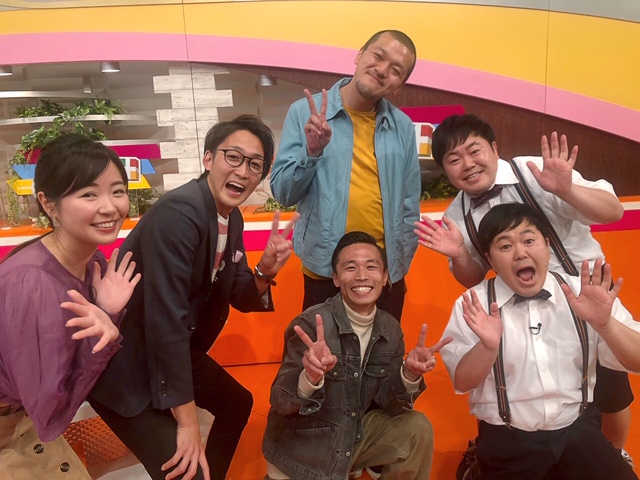 月曜レギュラーとカミナリのお二人☆