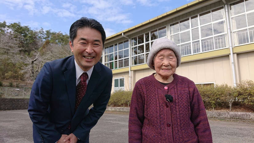 一緒に歩くことができて感激です